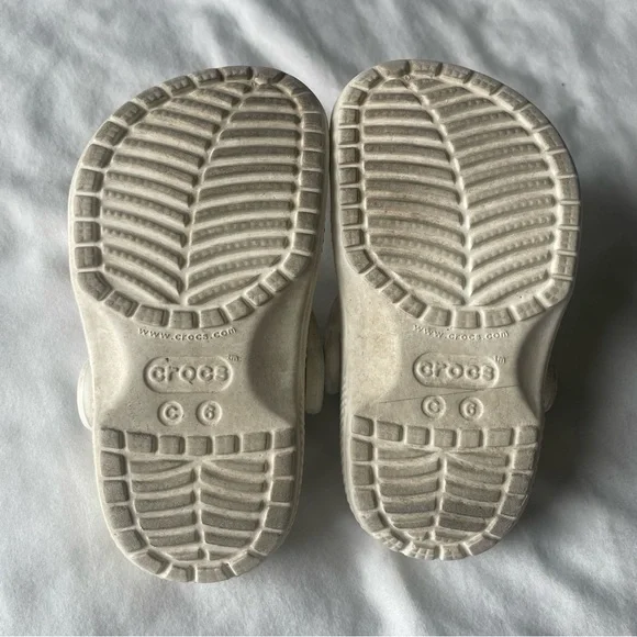 CROCS Kids Shoes - Cream - Picture 6 of 6